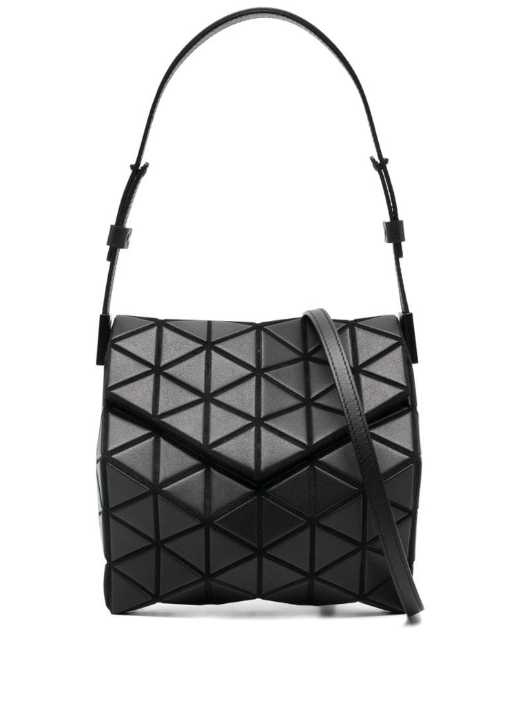 Black Torso Panelled Shoulder Bag