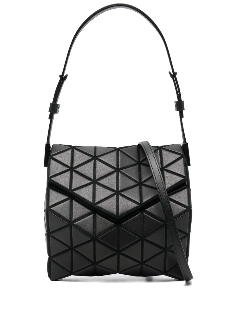 Black Torso Panelled Shoulder Bag