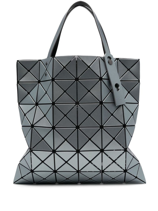 Blue Lucent Metallic Tote Bag