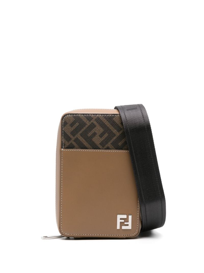 X Stefano Pilati Neutral Ff Squared Phone Pouch