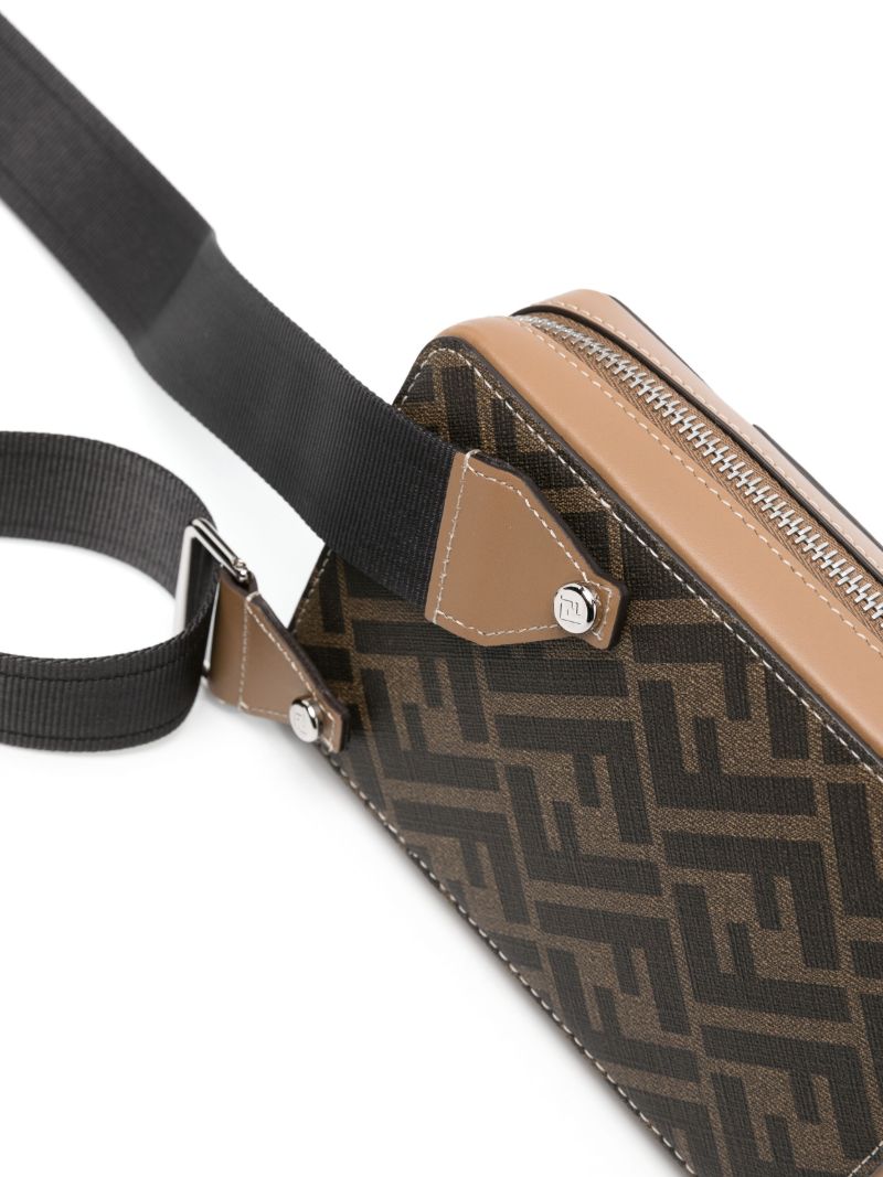 X Stefano Pilati Neutral Ff Squared Phone Pouch