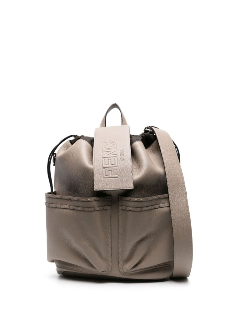 Neutral Strike Medium Leather Backpack