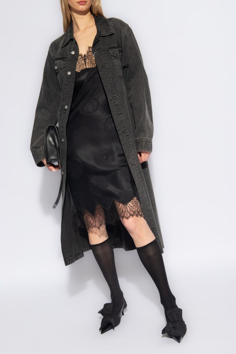 Cymatics Jacquard Dress