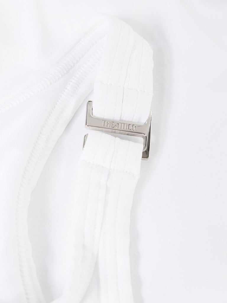 White Halterneck Swimsuit