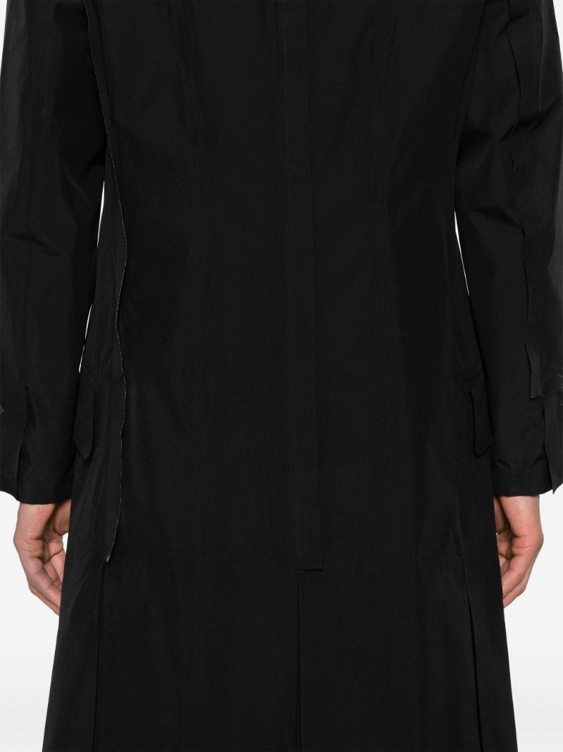X Yohji Yamamoto Black Double-breasted Coat