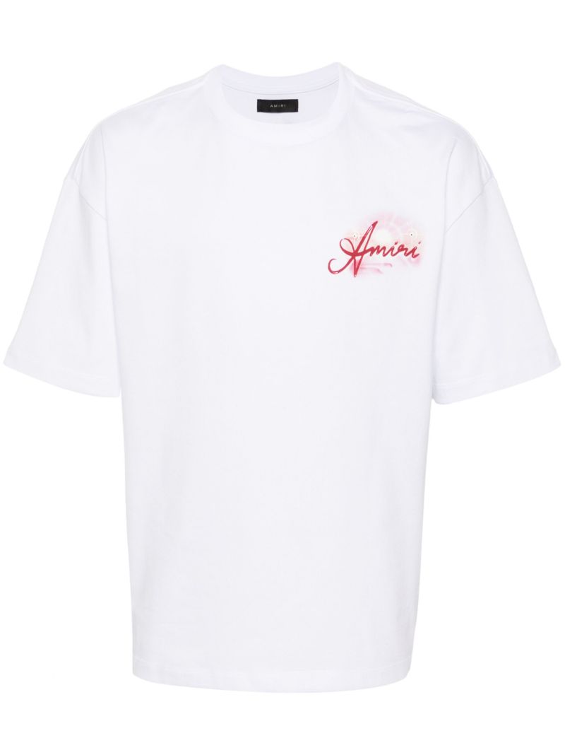 White Paradise Cotton T-shirt