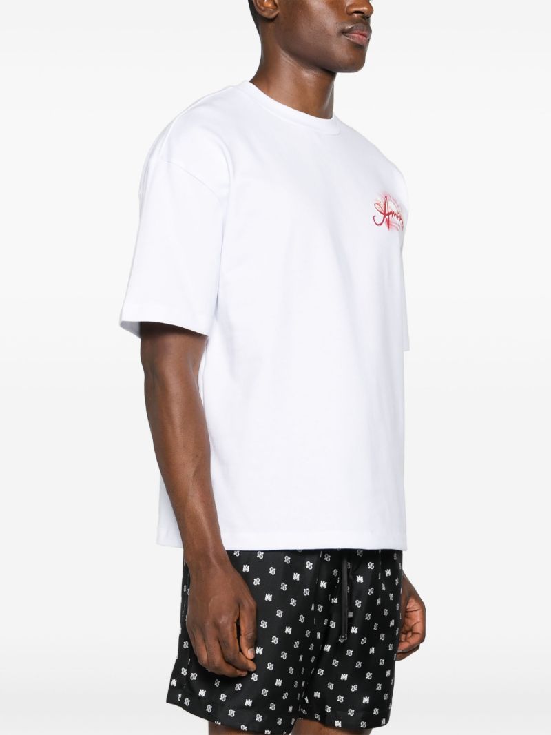 White Paradise Cotton T-shirt