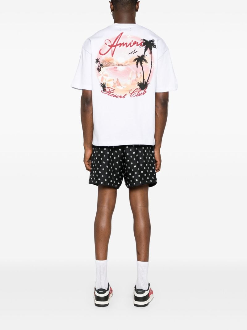 White Paradise Cotton T-shirt