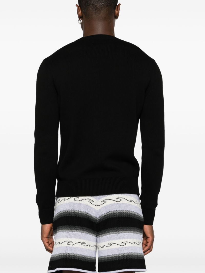 Black Arts District Cotton Sweatshirt