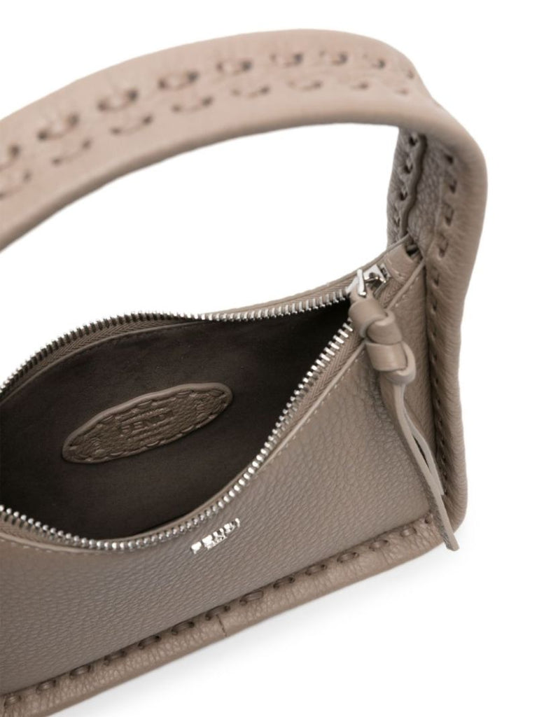 Brown Fendessence Leather Mini Bag