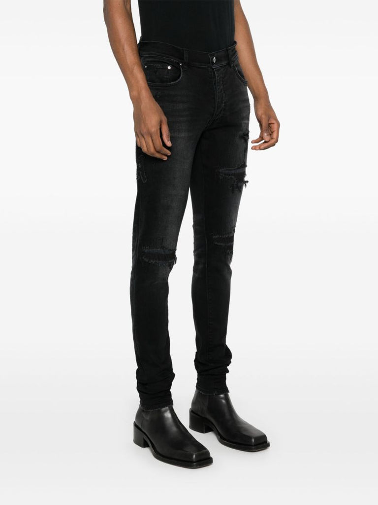 Black Ripped Skinny Jeans
