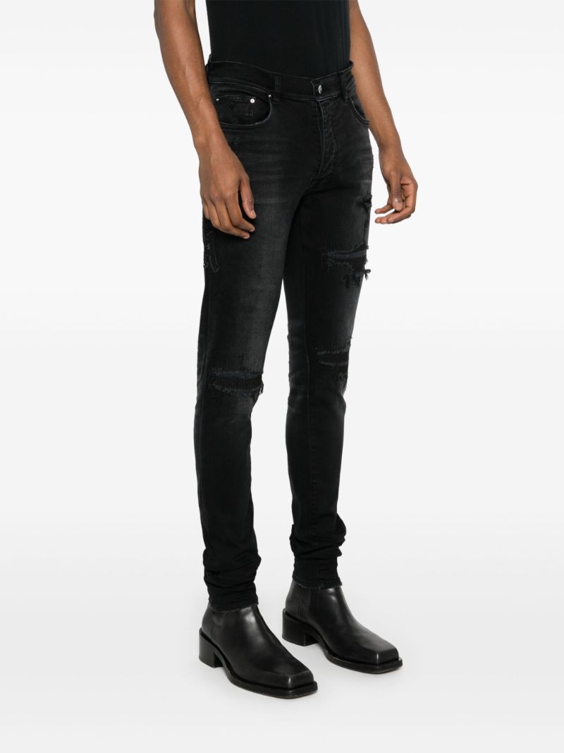 Black Ripped Skinny Jeans
