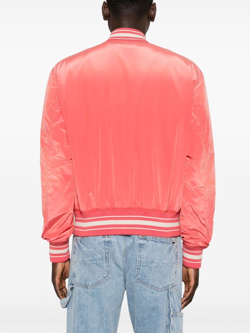 Sun Faded Bomber Jacket