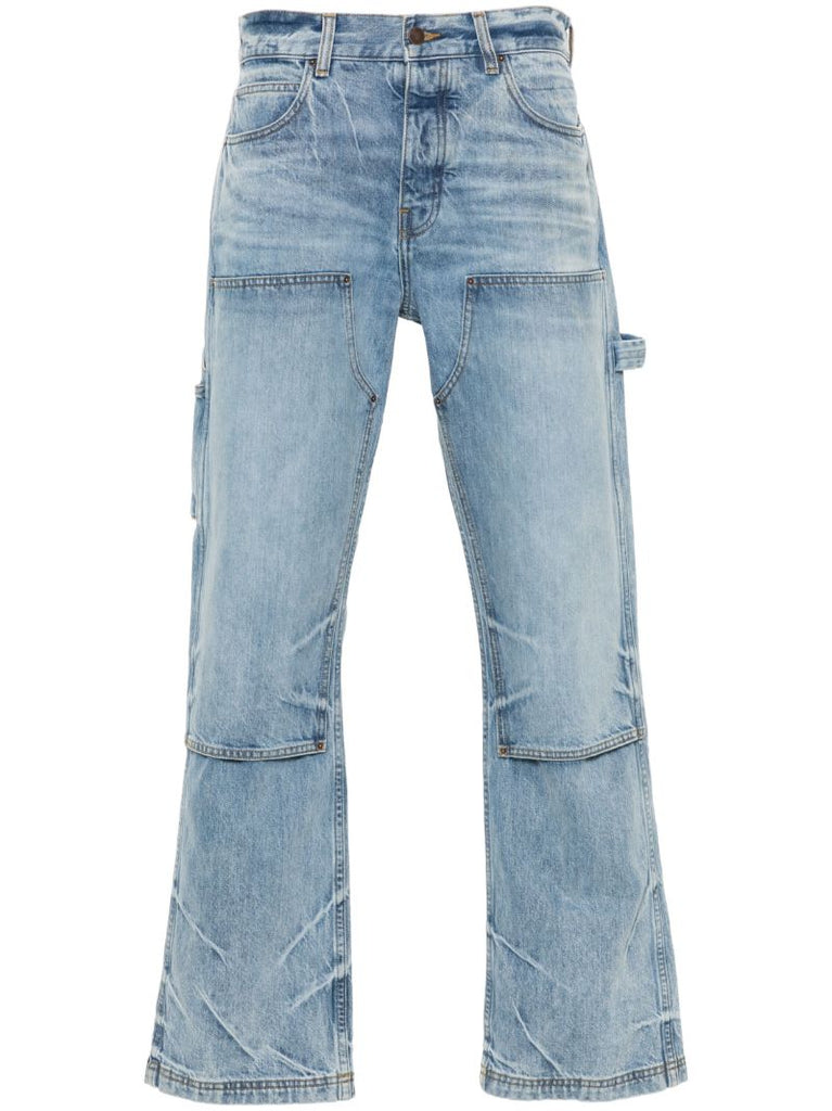 Blue Carpenter Straight-leg Jeans