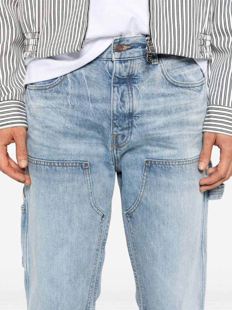 Blue Carpenter Straight-leg Jeans