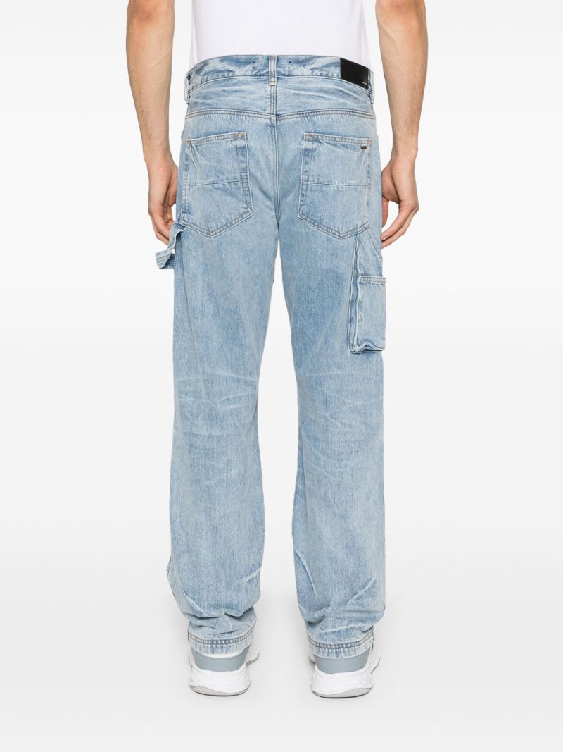 Blue Carpenter Straight-leg Jeans