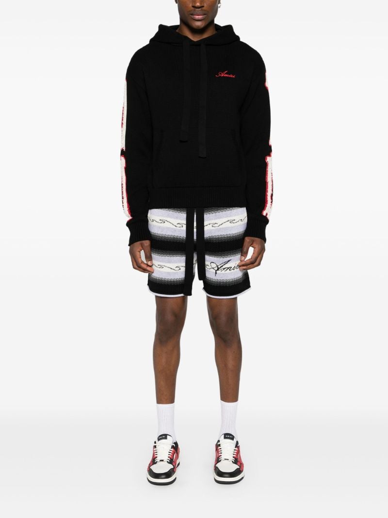 Black Bones Cotton Hoodie