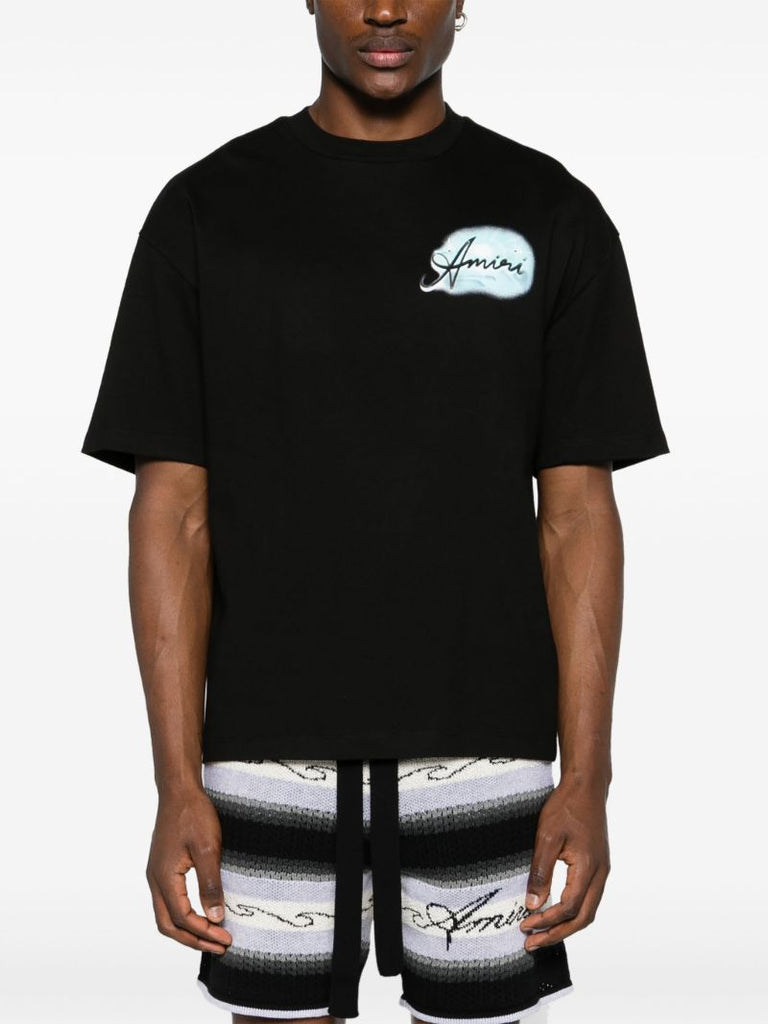 Black Paradise Cotton T-shirt