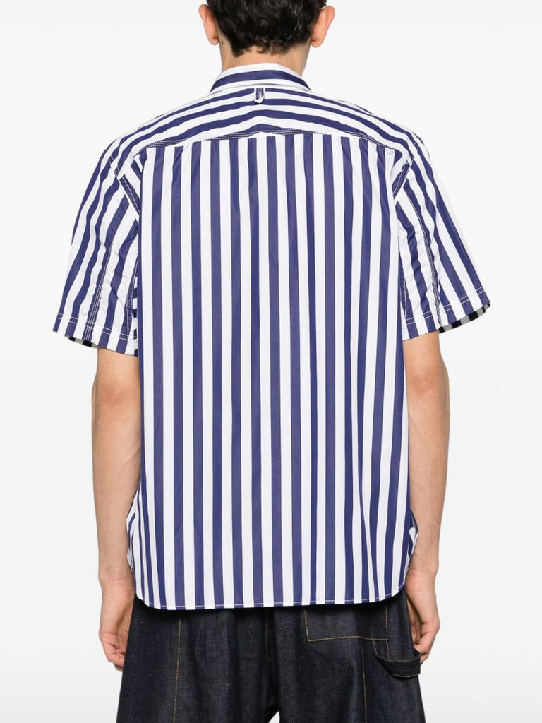 Blue Striped Cotton Shirt
