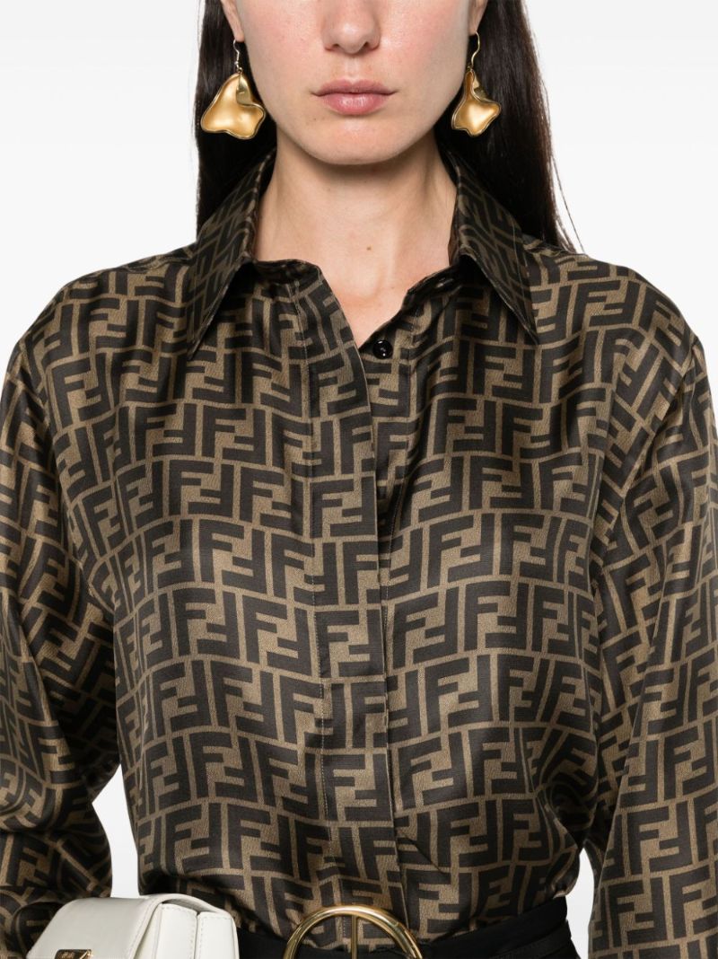Ff Silk Shirt
