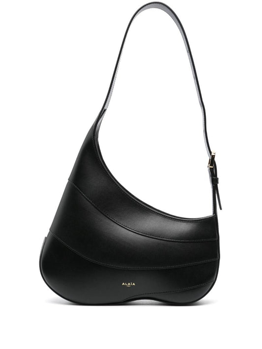 Black Djinn Leather Shoulder Bag