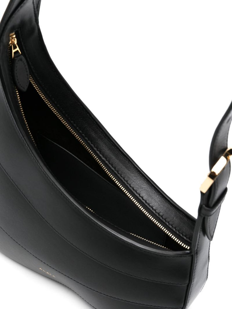 Black Djinn Leather Shoulder Bag