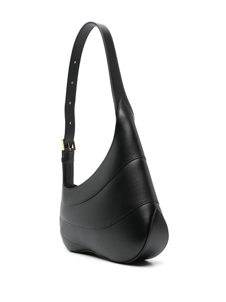 Black Djinn Leather Shoulder Bag