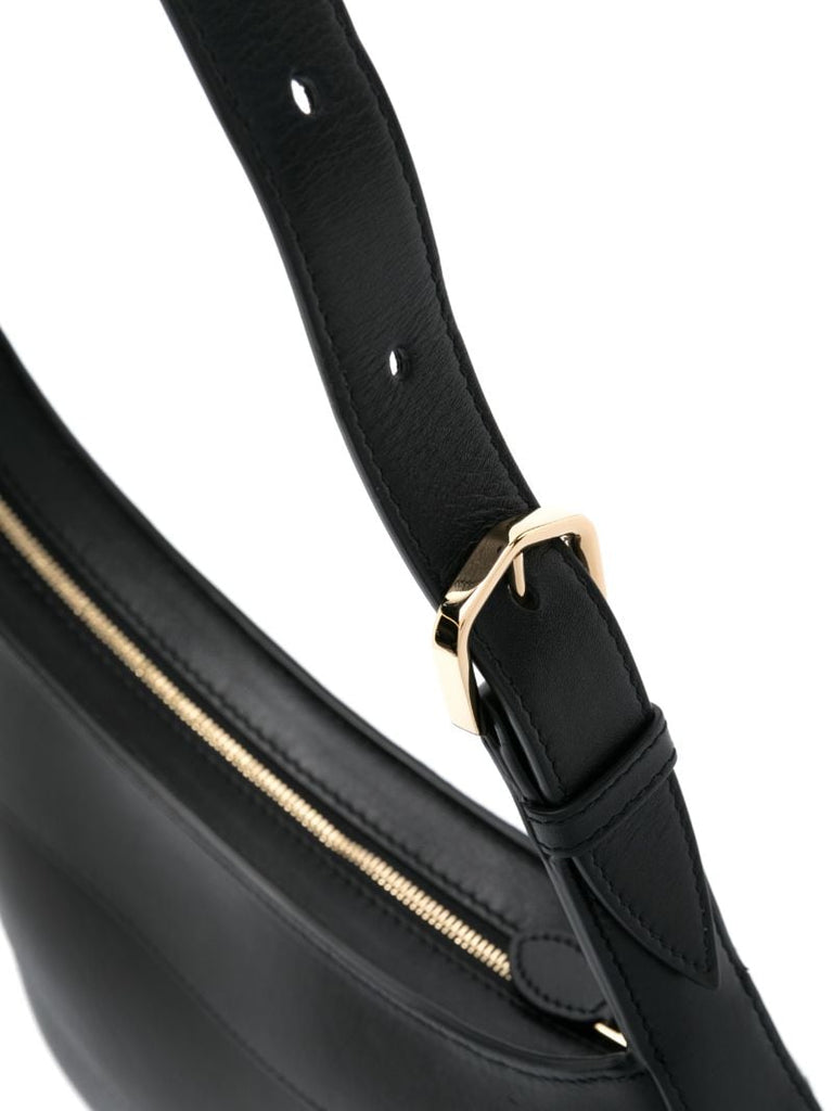 Black Djinn Leather Shoulder Bag