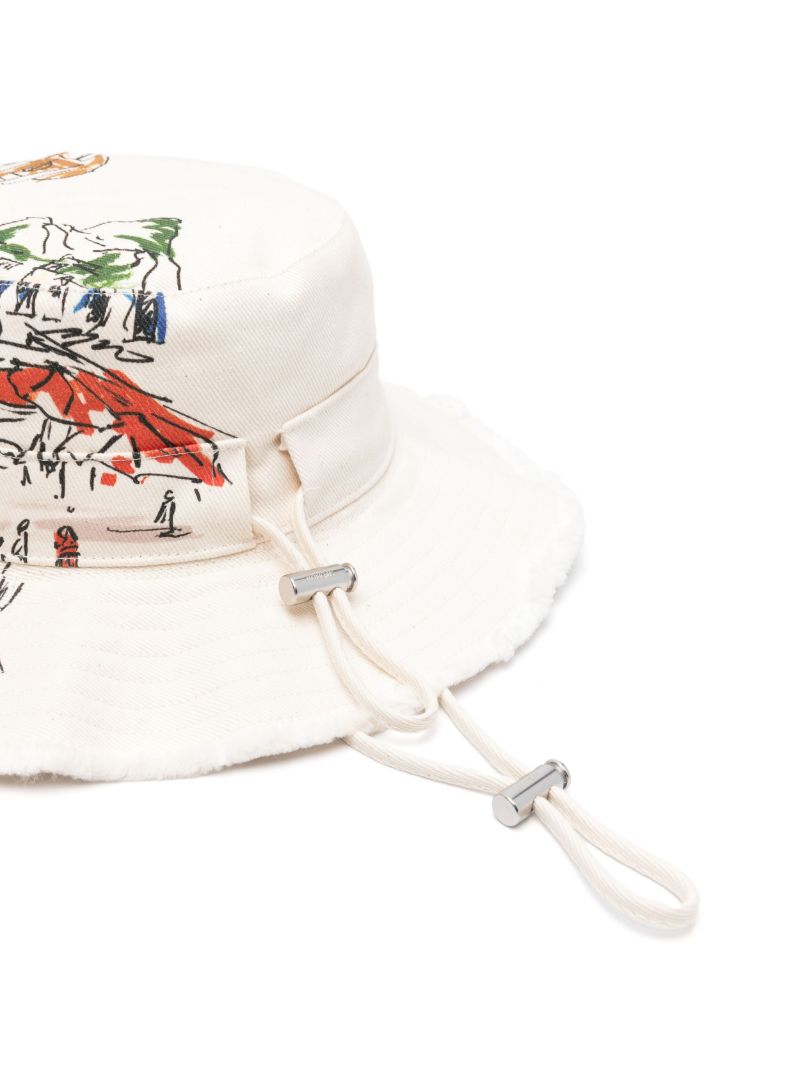 White Artichaut Sun Hat