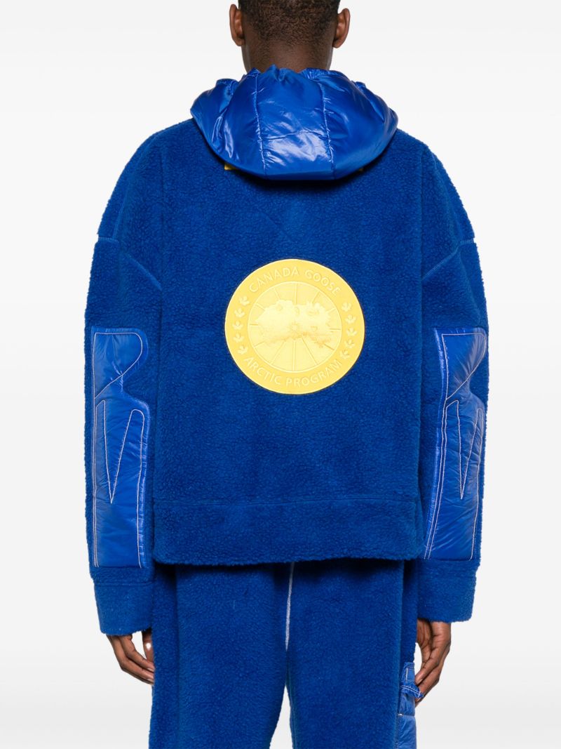 X Pyer Moss Blue Cg Disc Hoodie