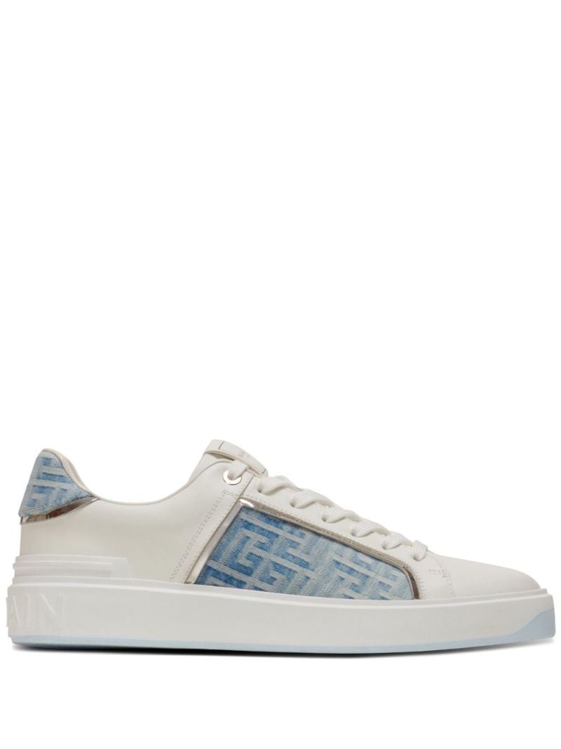 White B-court Low-top Sneakers