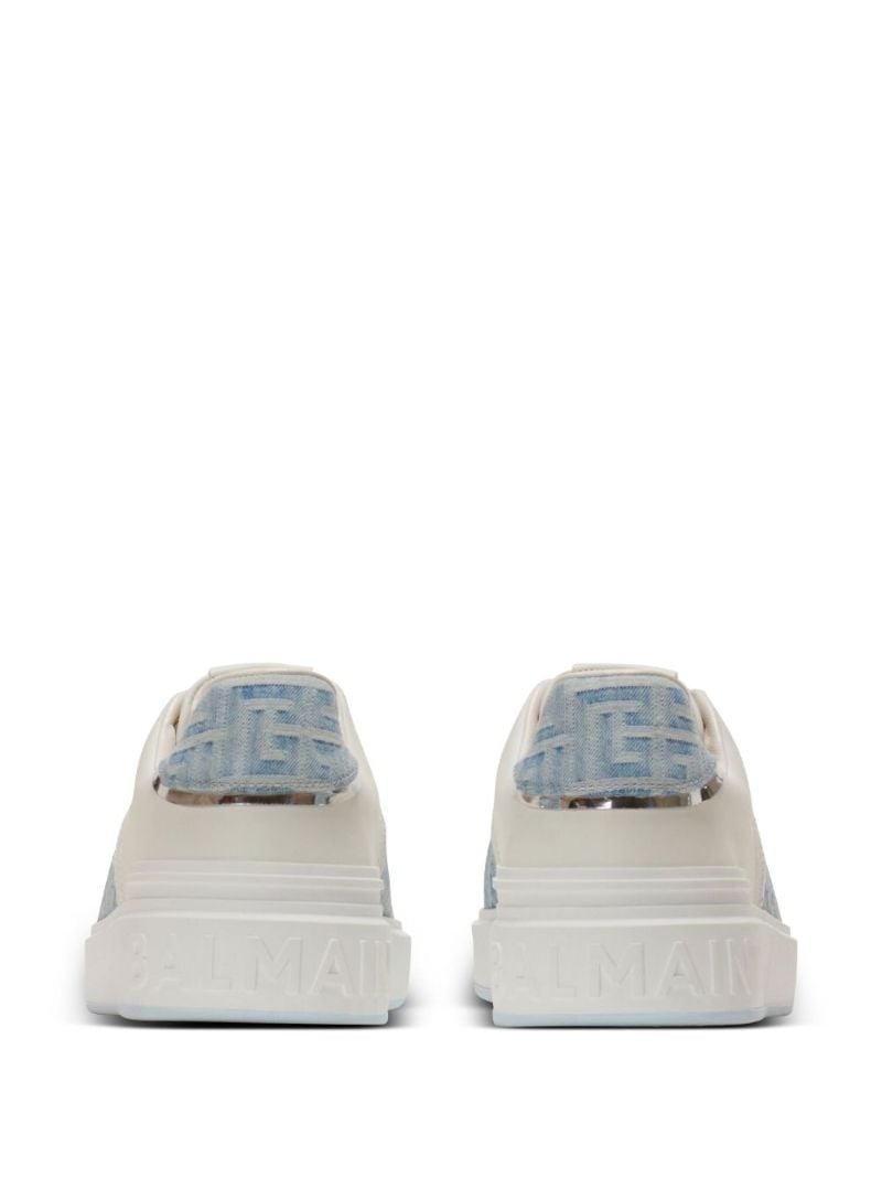 White B-court Low-top Sneakers