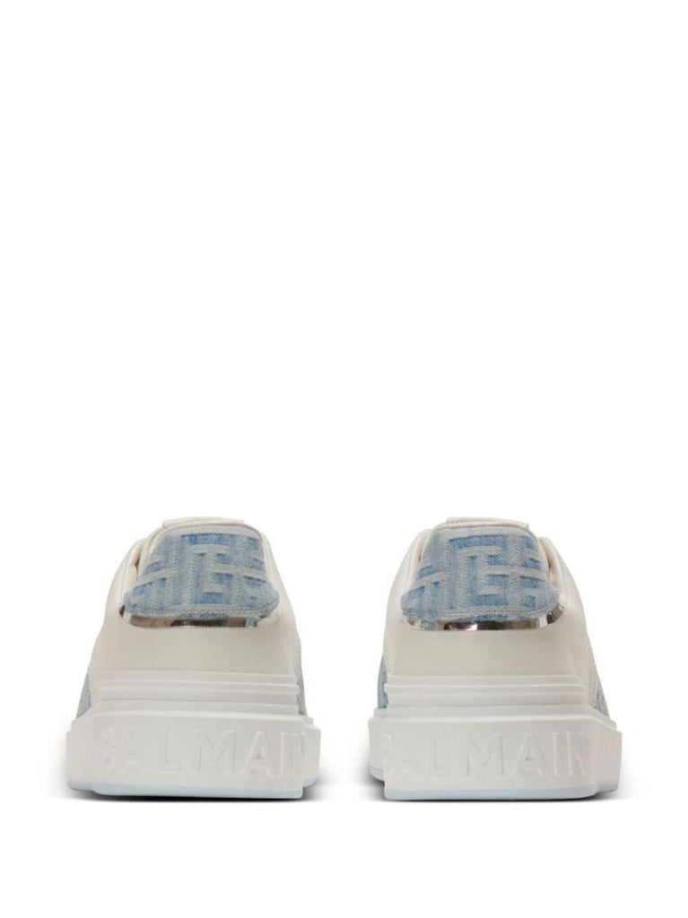 White B-court Low-top Sneakers