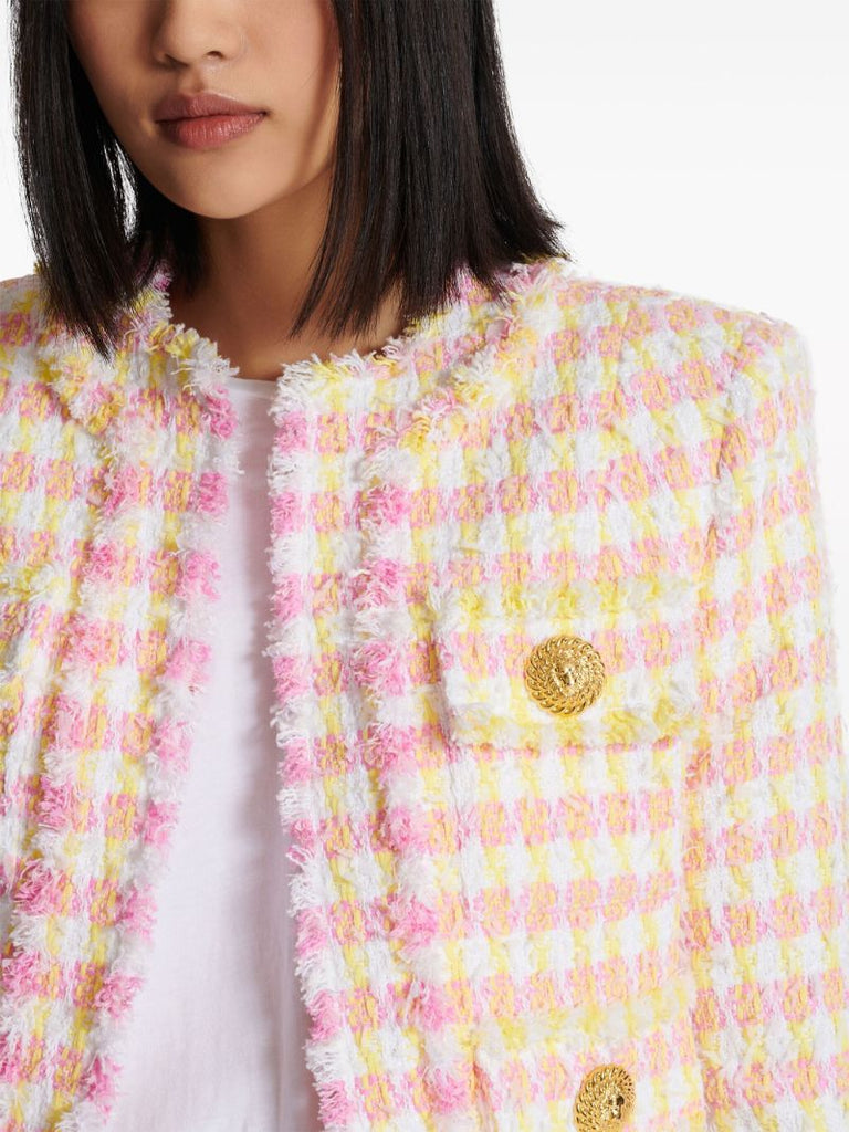Pink Miami Tweed Jacket