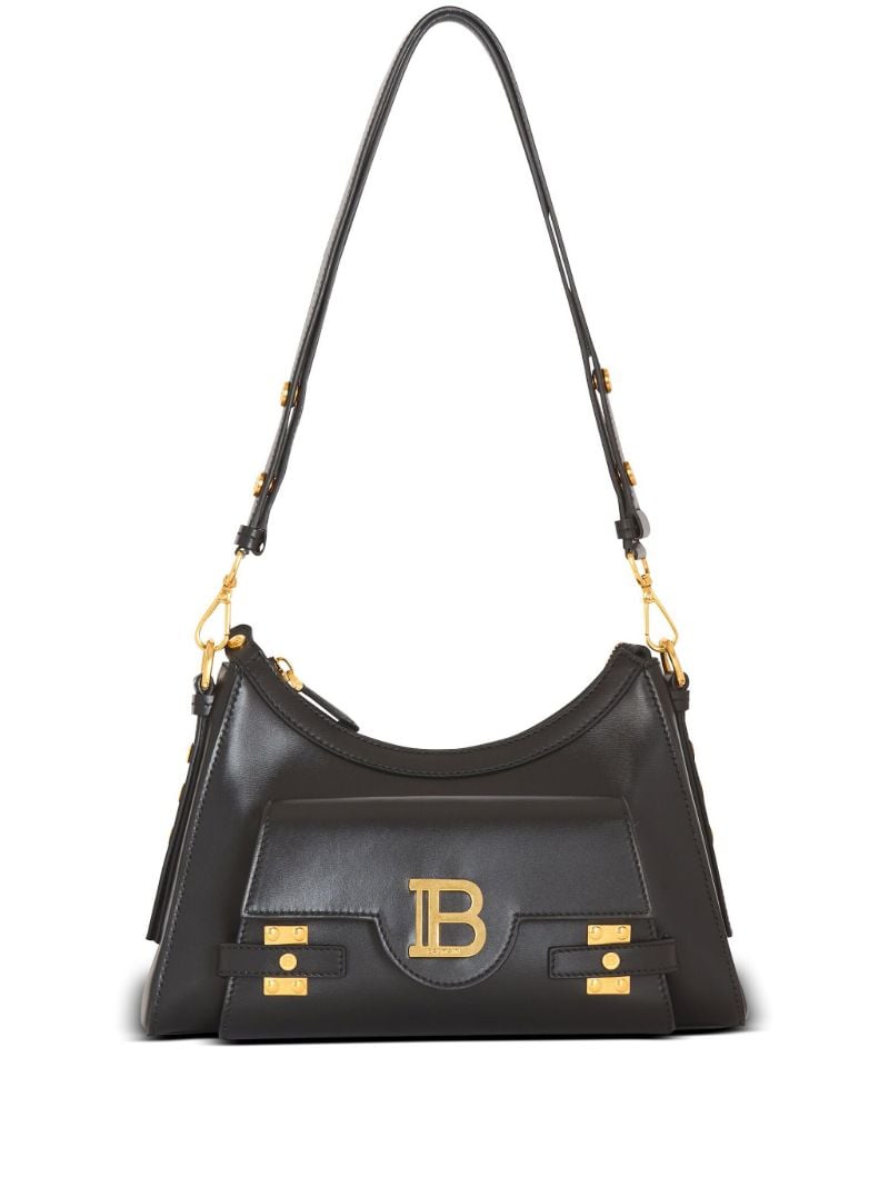 Black B-buzz Leather Hobo Bag
