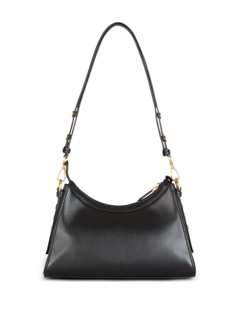 Black B-buzz Leather Hobo Bag