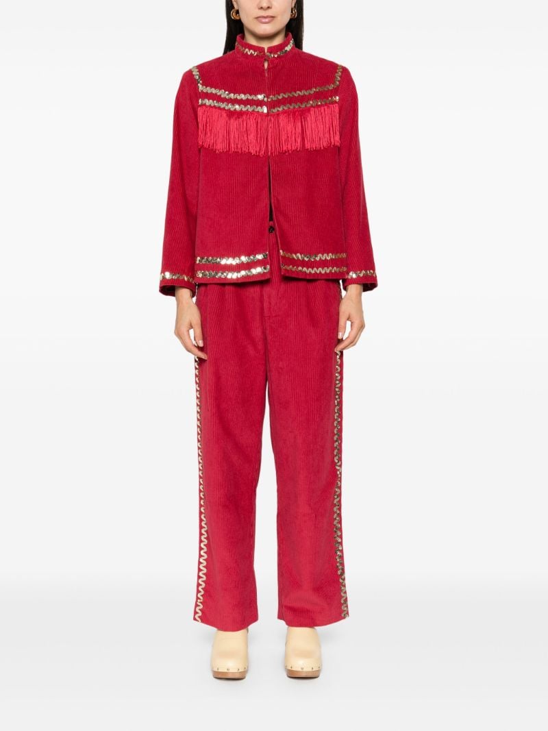 Red Bandstand Jacket