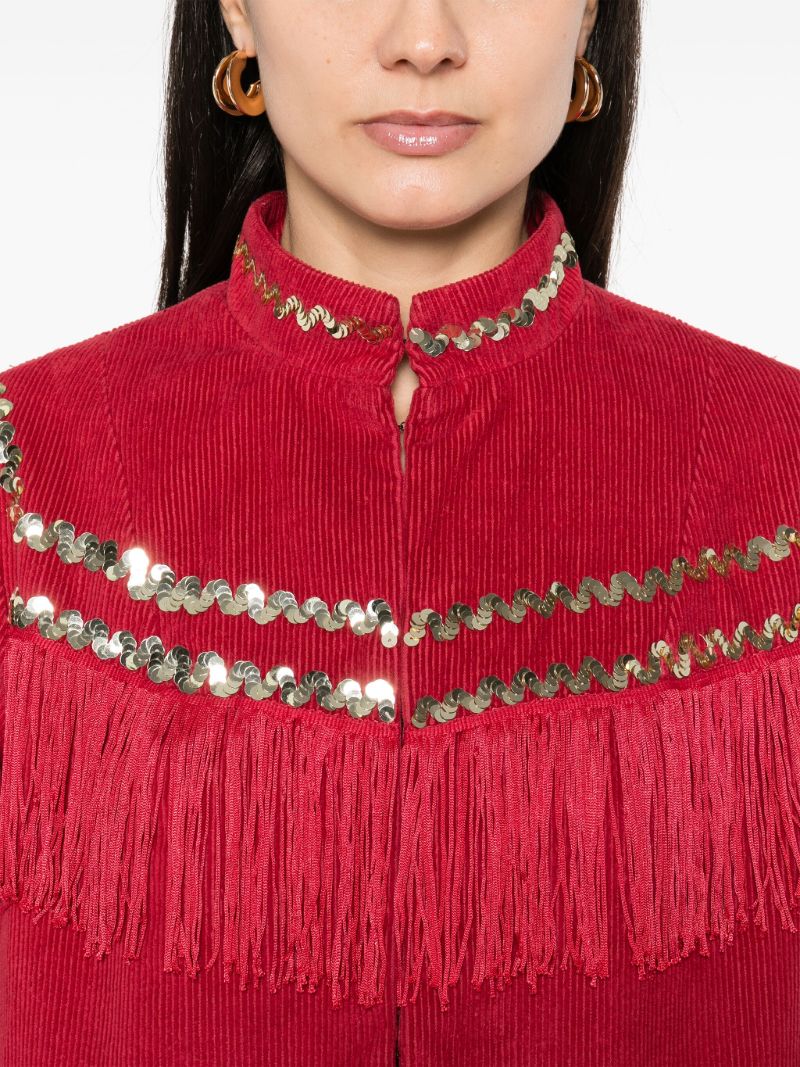 Red Bandstand Jacket