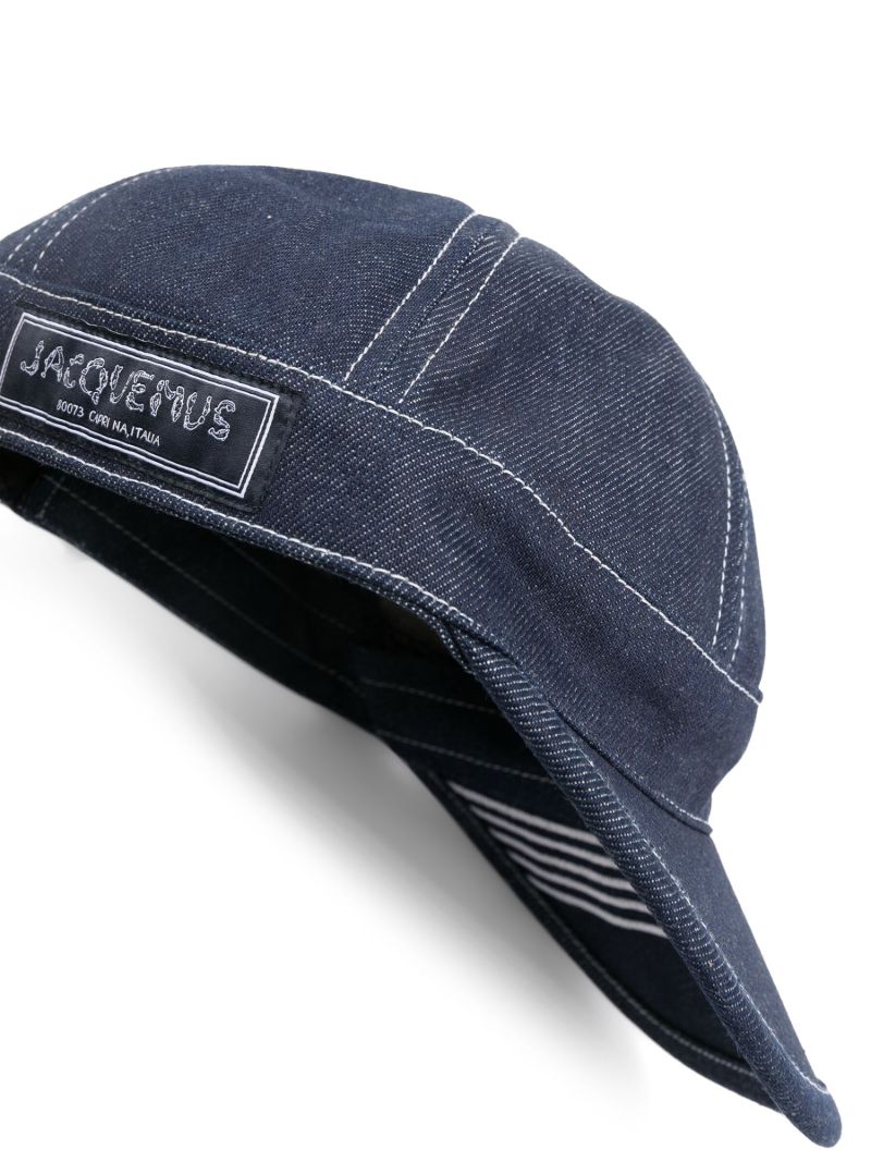 Blue La Casquette Barco Denim Cap