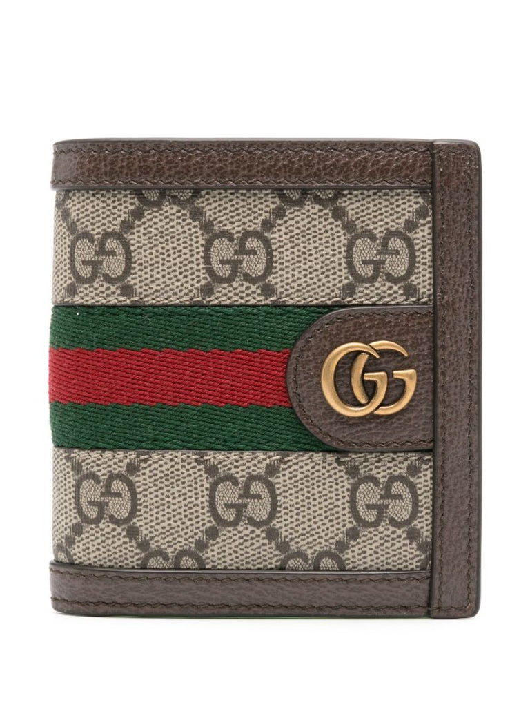 Neutral Ophidia Gg Canvas Wallet