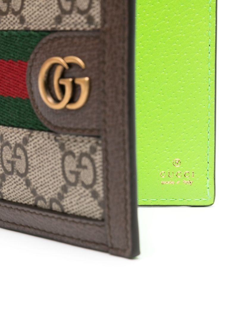 Neutral Ophidia Gg Canvas Wallet