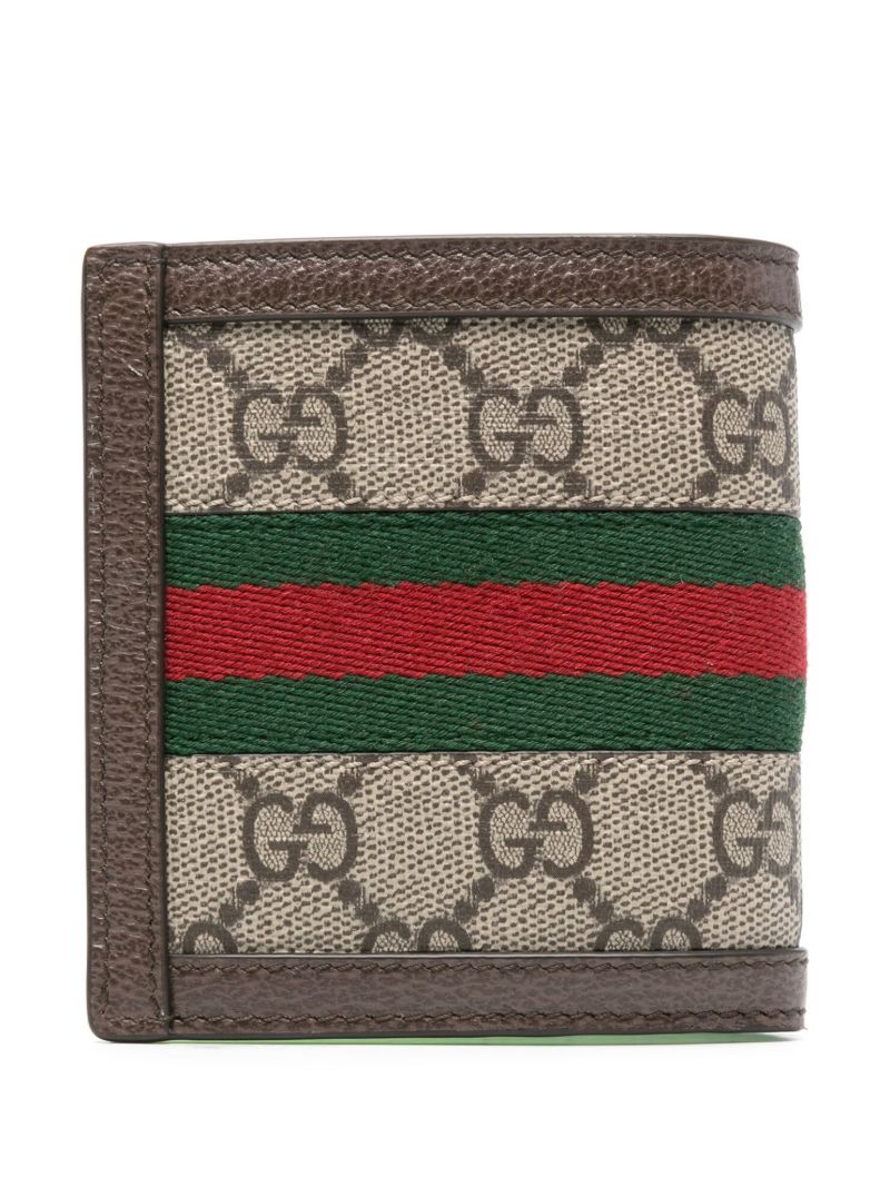 Neutral Ophidia Gg Canvas Wallet