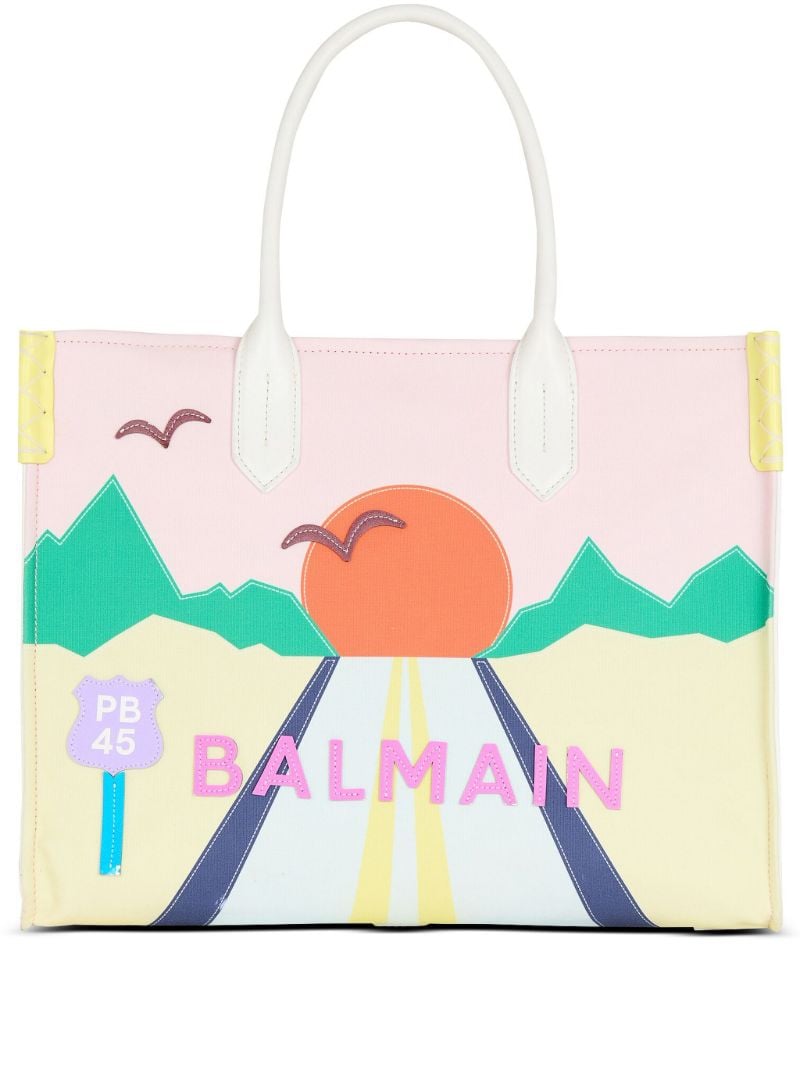 Pink B-army Medium Tote Bag