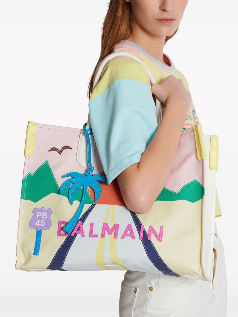 Pink B-army Medium Tote Bag