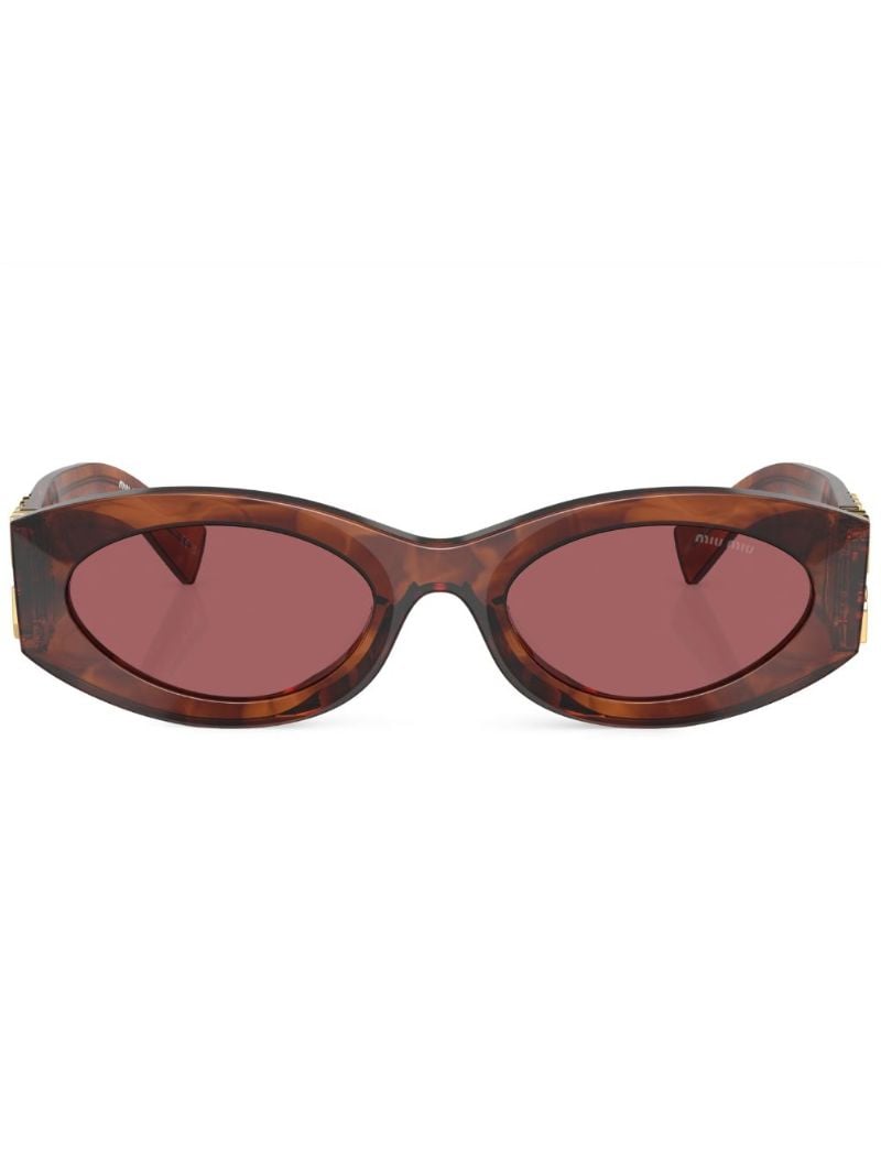 Oval-frame Sunglasses