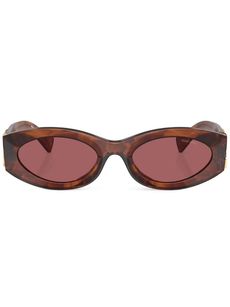 Oval-frame Sunglasses