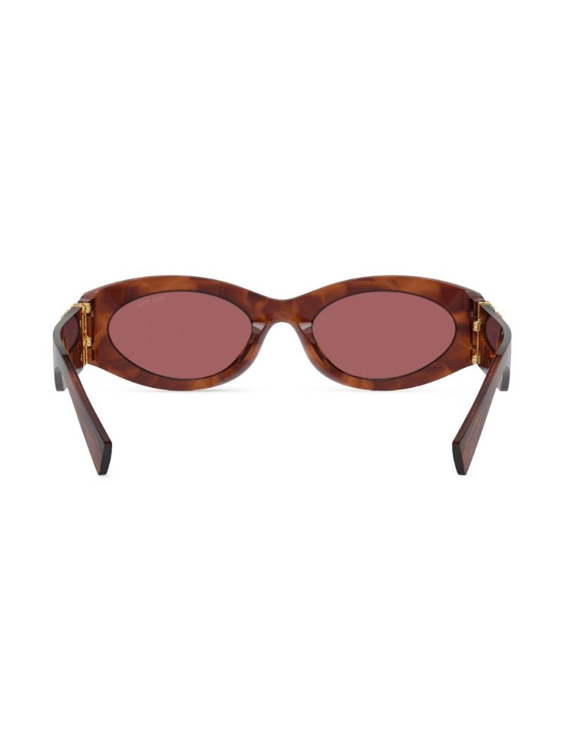 Oval-frame Sunglasses