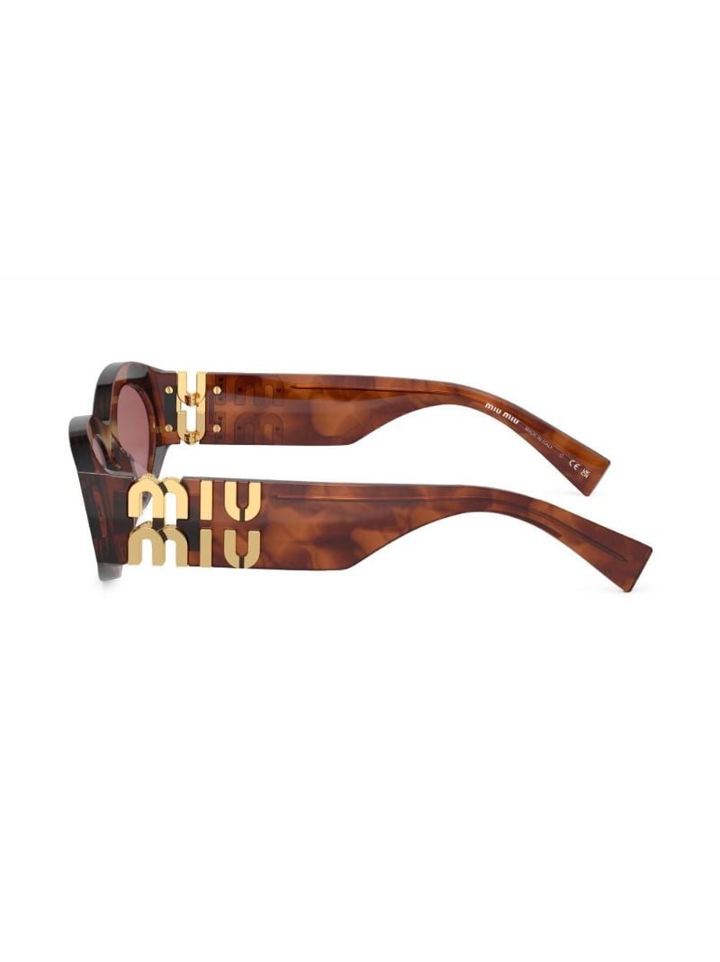Oval-frame Sunglasses