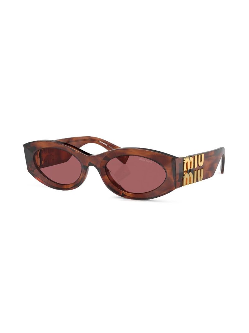 Oval-frame Sunglasses