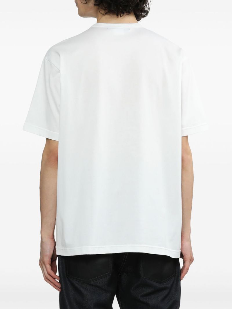 White Paris Fashion Week Cotton T-shirt